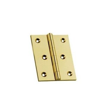 Lankstas 50x40x1,4mm smėliuotas žalvaris