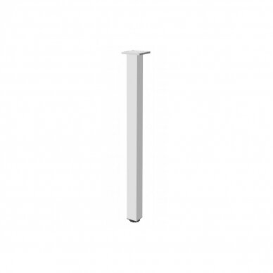 Stalo koja kvadratinė, H-710 mm, aliuminio spalvos 4