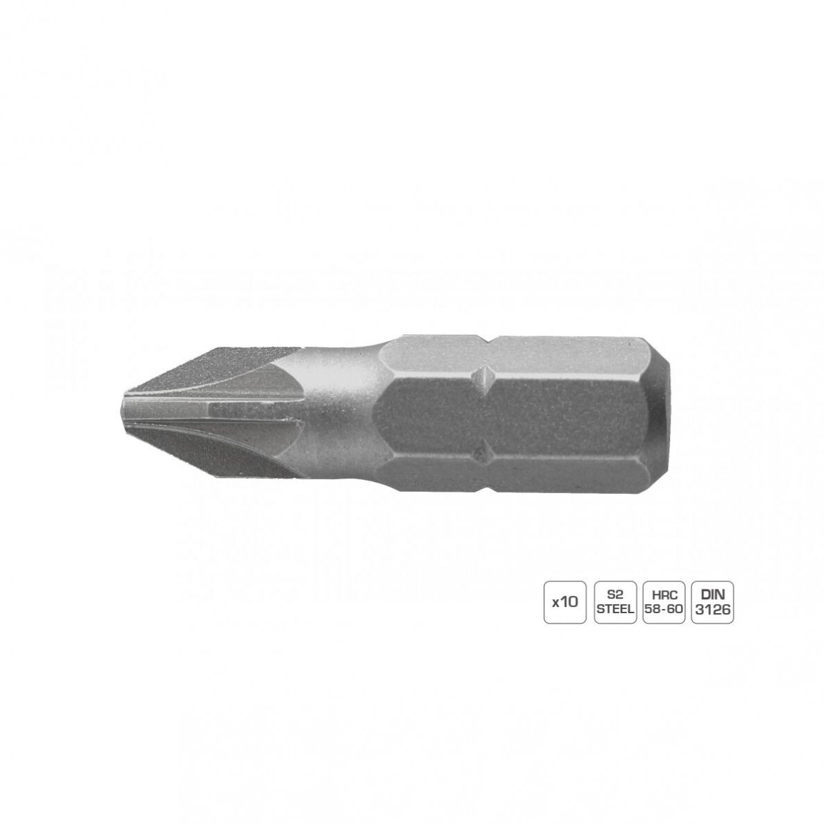 Atsuktuvo antgalis PZ2 25 mm 1 Atsuktuvo antgalis PZ2 25 mm 1