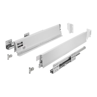 Bėgeliai MODERN BOX PRO L-300 mm, H.86 mm, balta Bėgeliai MODERN BOX PRO L-300 mm, H.86 mm, balta