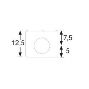 Cilindras KD SYSTEM D.15x12,5 mm 1