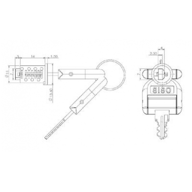Cilindras J12 spynelei MIC-5250 1