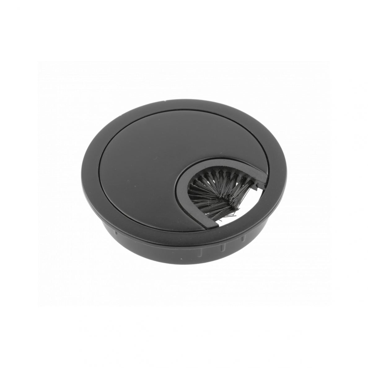 Dangtelis laidams metalinis su šepetėliu ø60 mm