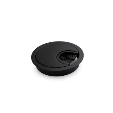 Dangtelis laidams metalinis su šepeteliu ø60 mm