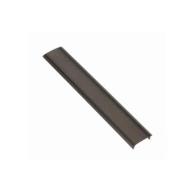 LED GLAX profilio dangtelis L-3 m, juodas LED GLAX profilio dangtelis L-3 m, juodas