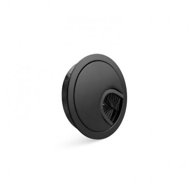 Dangtelis laidams metalinis su šepeteliu ø60 mm 1 Dangtelis laidams metalinis su šepeteliu ø60 mm 1