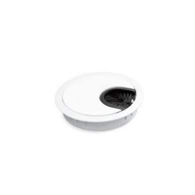 Dangtelis laidams ST-350 su šepeteliu ø60 mm, baltas