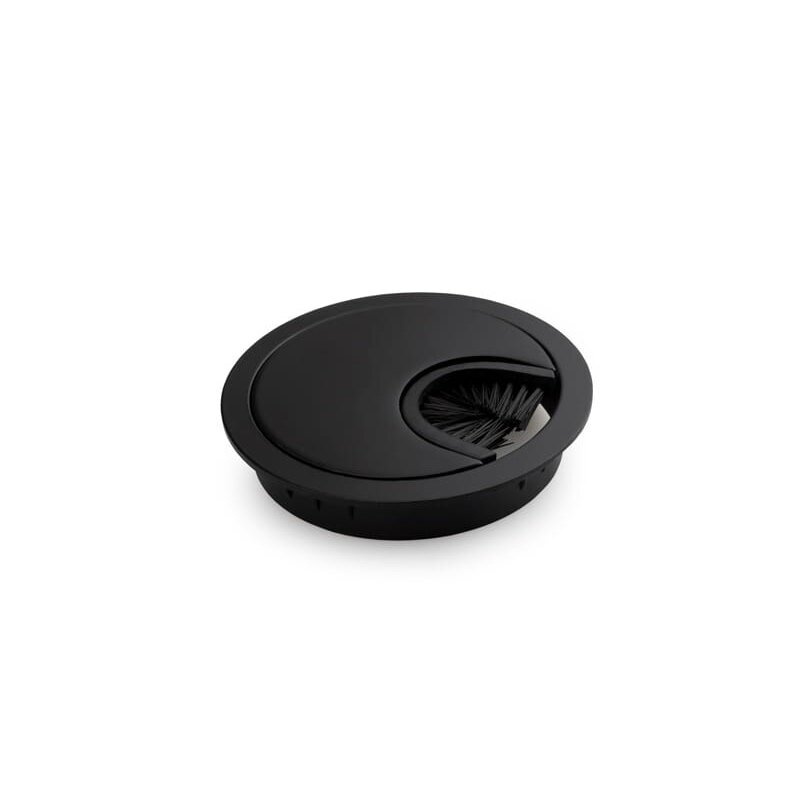 Dangtelis laidams metalinis su šepeteliu ø60 mm Dangtelis laidams metalinis su šepeteliu ø60 mm