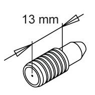 Fiksavimo kaištis 1140 berniukas, plastmasinis, rudas 1 Fiksavimo kaištis 1140 berniukas, plastmasinis, rudas 1
