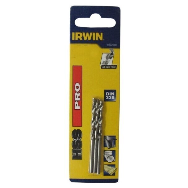 Grąžtas metalui IRWIN HSS PRO 1 mm (3vnt.)