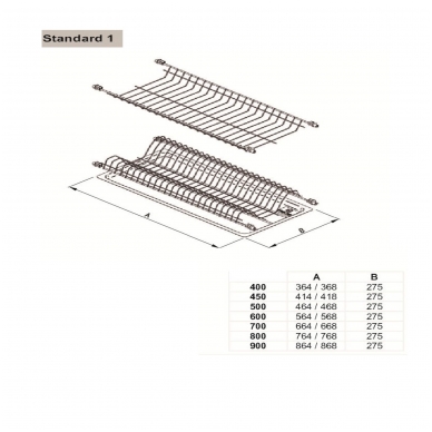 Indų džiovykla STANDARD 1 2