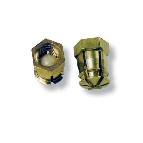 Įvorė žalvario M6x11.5 mm Įvorė žalvario M6x11.5 mm