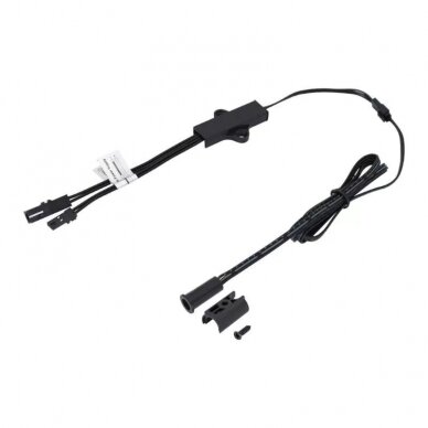 Jungiklis sensorinis universalus mini 13W, 12V, max.60W, juodas Jungiklis sensorinis universalus mini 13W, 12V, max.60W, juodas