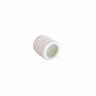Jungtis baldinė BONE ø10x10 mm "mergaitė", balta