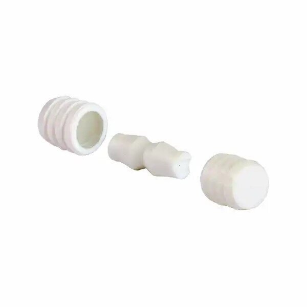 Jungtis baldinė BONE ø10x10 mm "mergaitė", balta 3