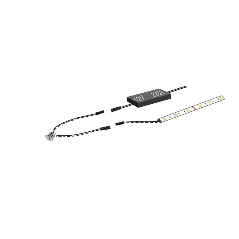 Sensorinis judesio jungiklis, išorinis, 12/24 V, 60 W, plieno spalvos 2 Sensorinis judesio jungiklis, išorinis, 12/24 V, 60 W, plieno spalvos 2
