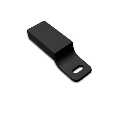 Kartelės 15x30 laikiklis tarpinis H-62,5 mm, antracitas