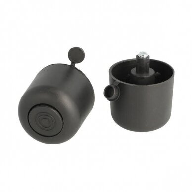 Kojelė juoda ø50 mm, H.43 mm
