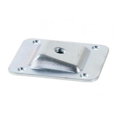 Kojos kronšteinas pakrypęs 10' M8, 66x58 mm Kojos kronšteinas pakrypęs 10' M8, 66x58 mm