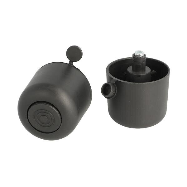 Kojelė juoda ø50 mm, H.43 mm