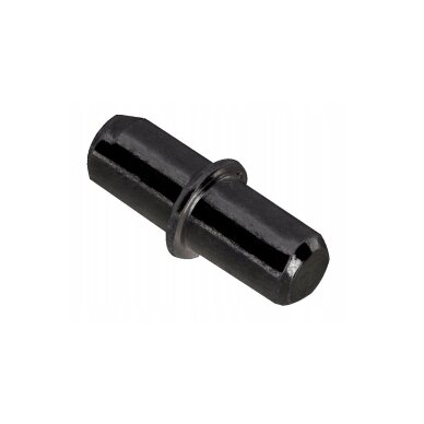 Laikiklis lentynai 5x16 mm, juodas