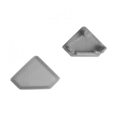 Užbaigimai LED kampiniam 45 profiliui 3 Užbaigimai LED kampiniam 45 profiliui 3