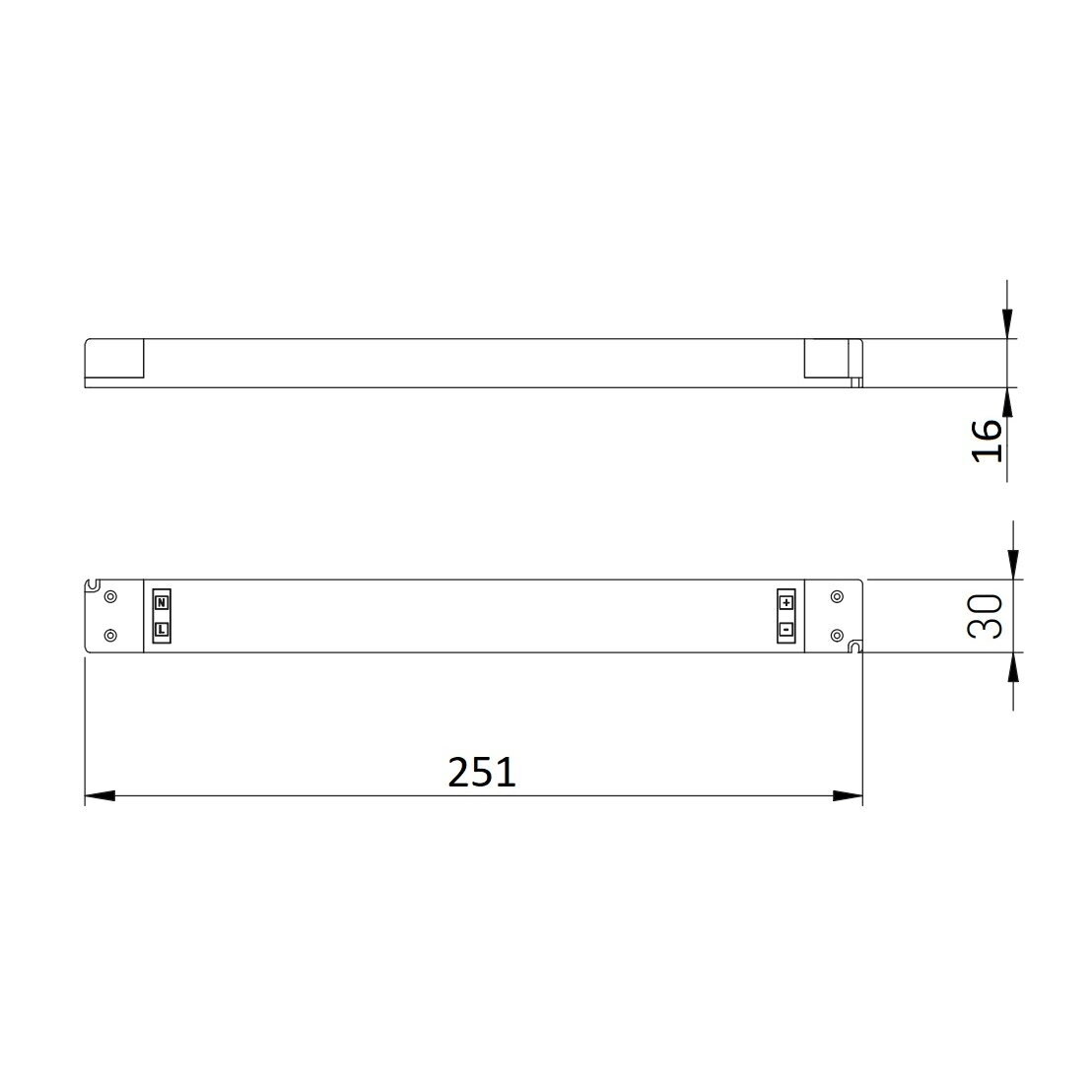 LED transformatorius 30W, 12V PRO+LONG 2 LED transformatorius 30W, 12V PRO+LONG 2