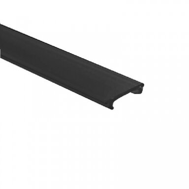 LED profilio dangtelis L-3 m, juodas LED profilio dangtelis L-3 m, juodas