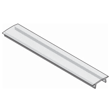 LED GLAX profilio dangtelis L-3 m, matinis LED GLAX profilio dangtelis L-3 m, matinis