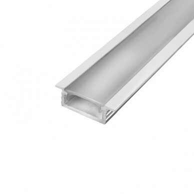 LED profilis įleidžiamas L-3 m 3 LED profilis įleidžiamas L-3 m 3