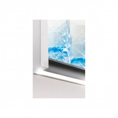 LED GLAX profilis lentynai 18mm, L-3m, juodas 2 LED GLAX profilis lentynai 18mm, L-3m, juodas 2