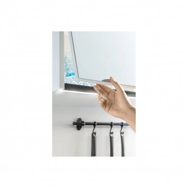 LED GLAX profilis lentynai 18mm, L-3m, juodas 3