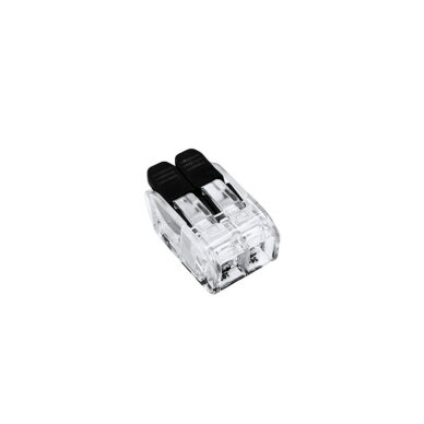 LED jungtis DIO dviguba užsegama 2x0,3-4mm