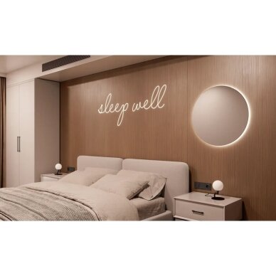 LED juosta NEON FLEX T 13W/m, 12V, 5 m, 100 lemp/m, atspari vandeniui, neutrali balta 2 LED juosta NEON FLEX T 13W/m, 12V, 5 m, 100 lemp/m, atspari vandeniui, neutrali balta 2