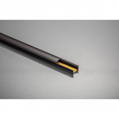 LED GLAX MINI profilis prisukamas L-3 m, juodas 1