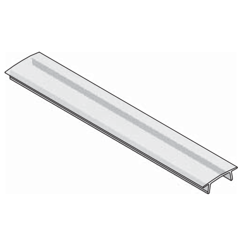 LED GLAX profilio dangtelis L-3 m, matinis 1 LED GLAX profilio dangtelis L-3 m, matinis 1