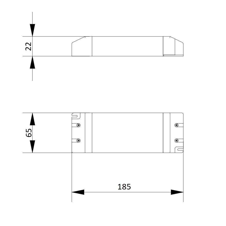 LED transformatorius PRO+, 50W, 24V 3