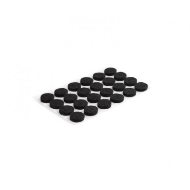 Lipnus veltinis padukas ø12x4 mm, 24 vnt/lap.