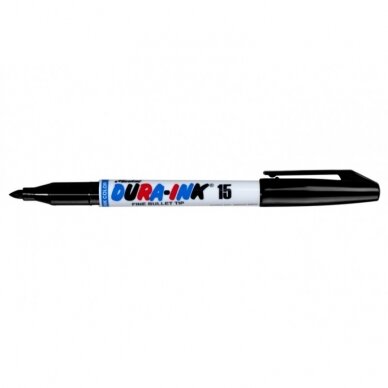 Markeris DURA-INK15 juodas 1mm Markeris DURA-INK15 juodas 1mm
