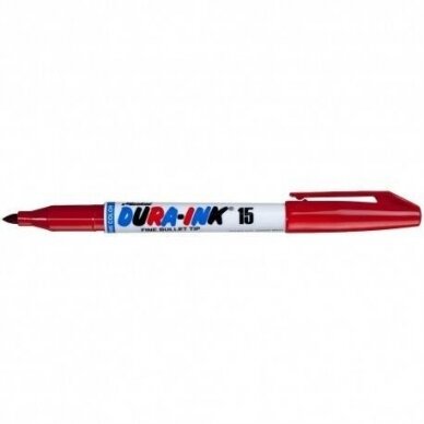 Markeris DURA-INK15 raudonas fine 1mm Markeris DURA-INK15 raudonas fine 1mm