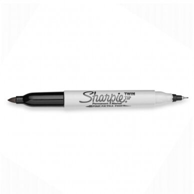 Markeris Sharpie Twin Tip juodas Markeris Sharpie Twin Tip juodas