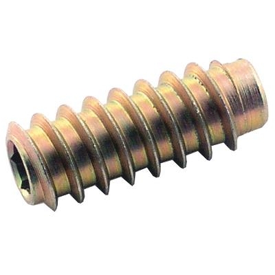 Įvore Maxi-Luna M8, ø11.5x30 mm, geltonas cinkas Įvore Maxi-Luna M8, ø11.5x30 mm, geltonas cinkas