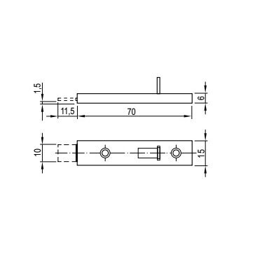 Metalinė užsklanda TD02 1