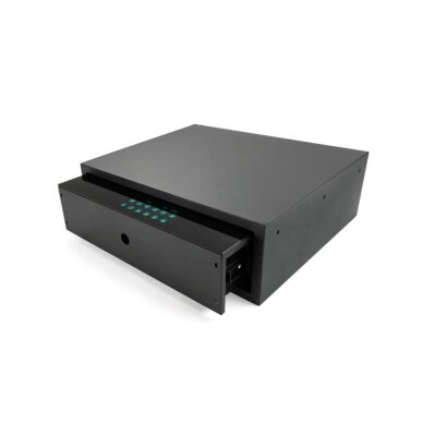 Metalinis stalčiukas-seifas SYMPHONY WB-675 su elektronine kodine spyna, L-500 mm, antracitas 2 Metalinis stalčiukas-seifas SYMPHONY WB-675 su elektronine kodine spyna, L-500 mm, antracitas 2