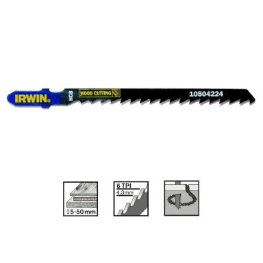 Pjūklelis medžiui IRWIN T244D (5 vnt.)