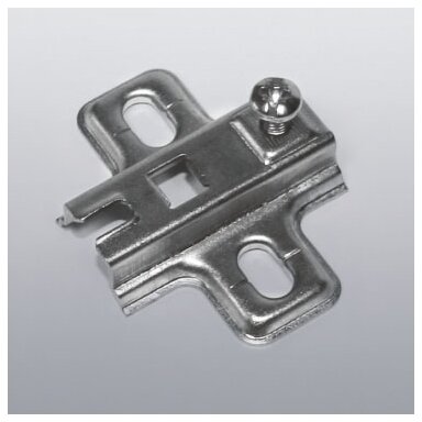 Plokštelė nik. 4 mm \Slide-on\"" FGV lankstams