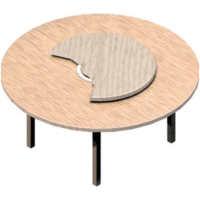 Pasukimo mechanizmas ø600x12 mm, aliuminis, apkrova 190 kg 1 Pasukimo mechanizmas ø600x12 mm, aliuminis, apkrova 190 kg 1