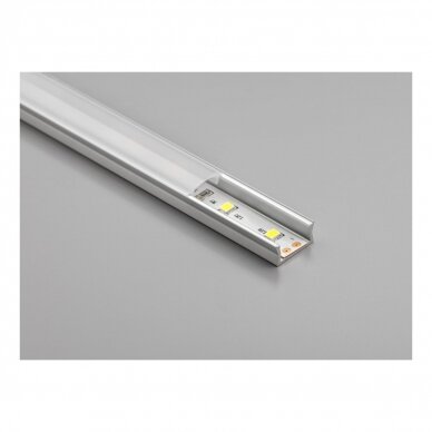 LED GLAX MINI profilio dangtelis L-2 m, matinis 1