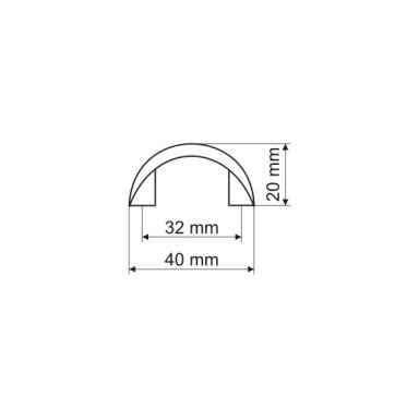 Rankenėlė UN 01 L-32mm