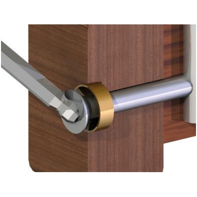 Raktelis 5 mm su bumbuliuku 65x15 mm, cinkas 2 Raktelis 5 mm su bumbuliuku 65x15 mm, cinkas 2